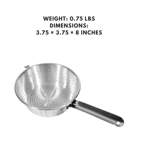 Aluminum utility strainer