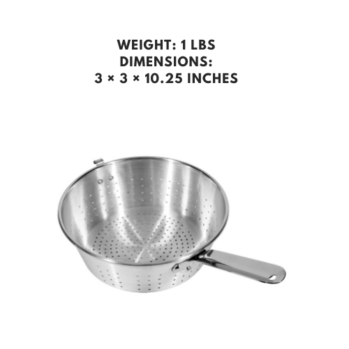 Strainer with hook