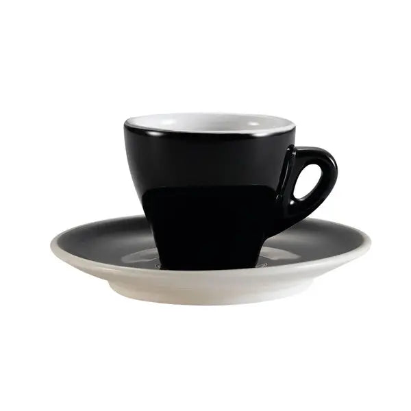 3.5oz Porcelain Cup & Saucer Set For Coffee and Tea