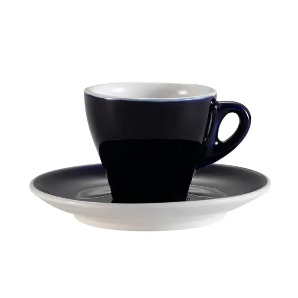 3.5oz Porcelain Cup & Saucer Set For Coffee and Tea