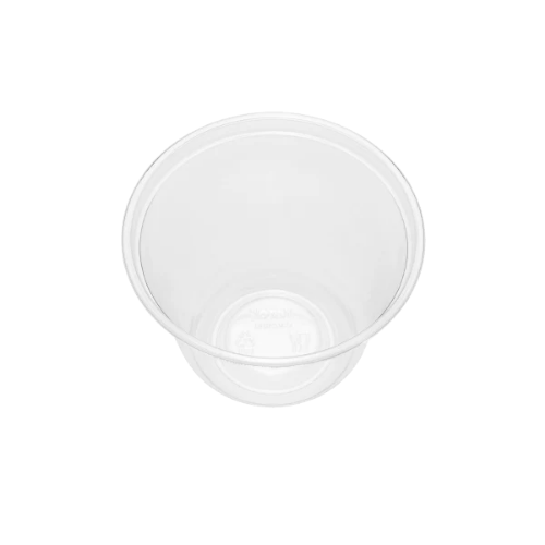 Clear Plastic Disposable U-Shaped Drinking Cups for Iced Coffee