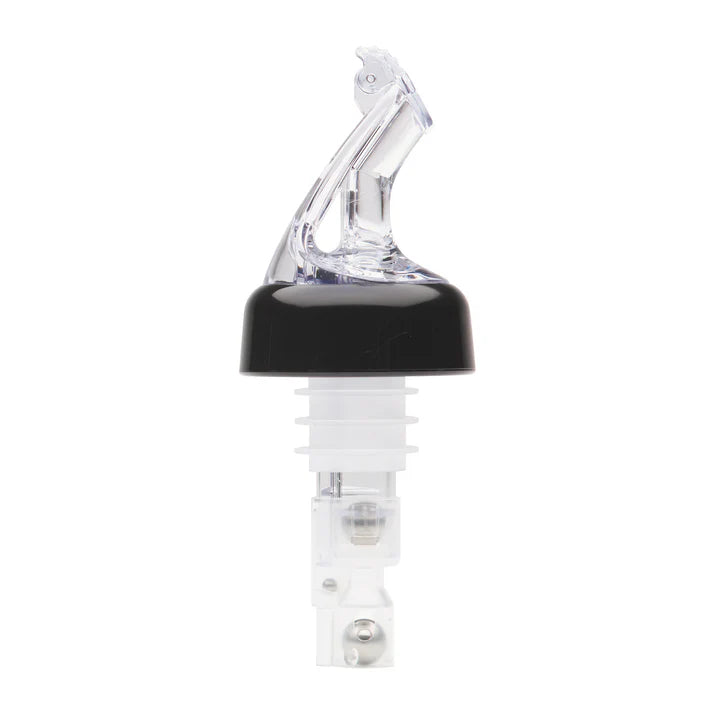 (1oz Blue, 1oz Clear, 1oz Red, 1-1/4oz Blue, 1-1/4oz Clear, 1-1/2oz Blue, 1-1/2oz Clear) Bar Maid Premium Pourers 12Pourers/Pack measured pourers provide accurate, consistent pours and place the power over profits in the hands of the bar owner.