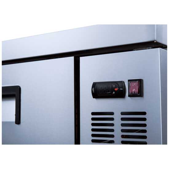 The Coldline CB60 is a 60-inch two-drawer refrigerated chef base equipment stand, offering extensive storage for ingredients and a sturdy base for kitchen equipment, ideal for busy commercial kitchens.
