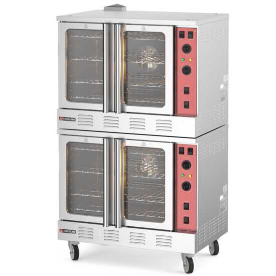 Cookline Double Deck Full Size Gas Convection Oven