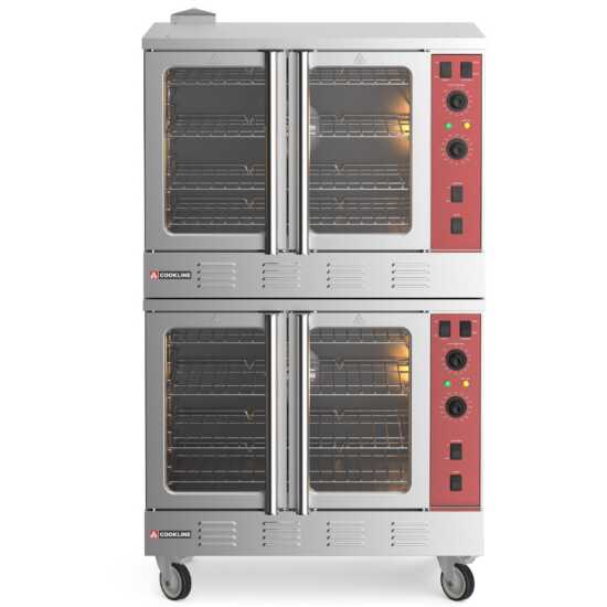 Cookline Double Deck Full Size Gas Convection Oven