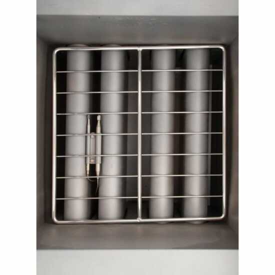 Cookline CF50-LP Commercial 50 lb Propane Gas Deep Fryer - 120,000 BTU, built for high-capacity frying in commercial kitchens, perfect for restaurants and catering services that require efficient cooking.
