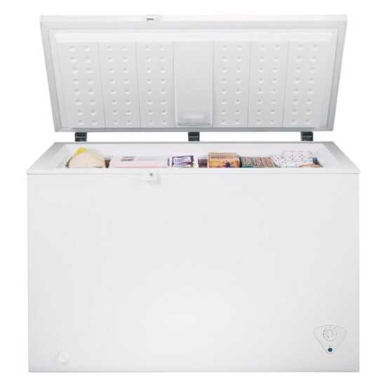 Coldline CF44 44" Commercial Chest Freezer, 10.0 cu. ft., offers spacious storage for frozen goods in a durable design. Ideal for commercial use, it provides easy access and efficient organization of large quantities.
