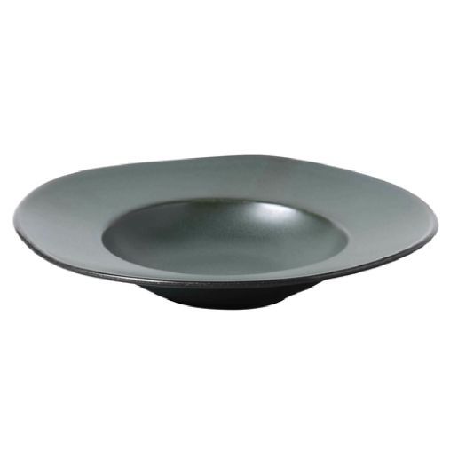 Yanco Pasta Plate CH-510 offers a perfect blend of style and functionality. Crafted from high-quality porcelain, this 10 3/4-inch plate features a deep green color with a matte finish, creating an elegant backdrop for pasta dishes, salads, and more. Its durable design ensures long-lasting performance, making it ideal for restaurants, cafes, and hospitality venues.  