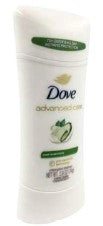 Dove Advanced Care Antiperspirant Deodorant Cool Essentials Cucumber 2.6 oz with 48-hour sweat and odor protection.