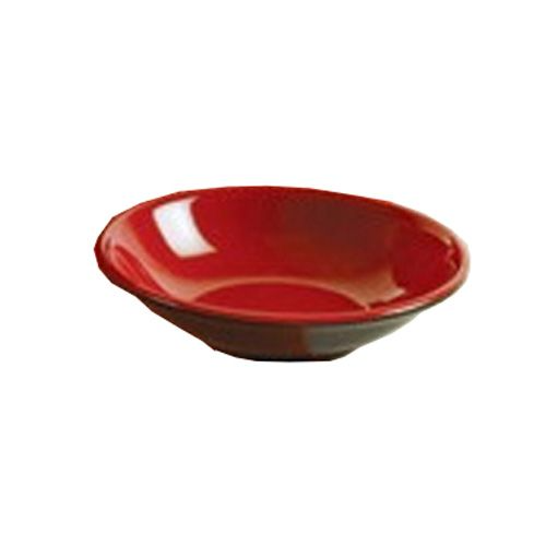 Yanco Sauce Dish CR-1028 is a perfect solution to serve sauces, dips, spices, and herbs that accompany the oriental dishes in your food-serving establishment. Thanks to the high-quality, reliable and affordable melamine material, these sauce dishes can With stand the heavy commercial use. While looking like they are handmade ceramics such dishes won't chip, break, or stain. The Black&amp;Red collection has a stylish two-tone appearance, that will perfectly fit most of the establishments' designs. You can se