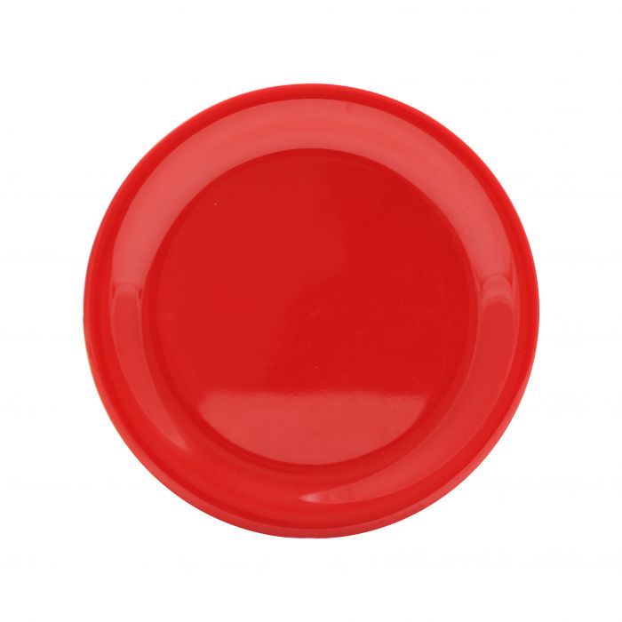 Thunder Group Narrow Rim Plate 12/Pcs embodies the look of ceramic tableware but is much more durable and affordable. This narrow rim round plate is of shatter resistant quality. It is constructed out of a heavy-duty commercial weight melamine, surpassing the restaurant and health safety standards. The plain design with a narrow rim and saturated pure red color make this melamine plate suitable for a variety of occasions and all kinds of establishments. 