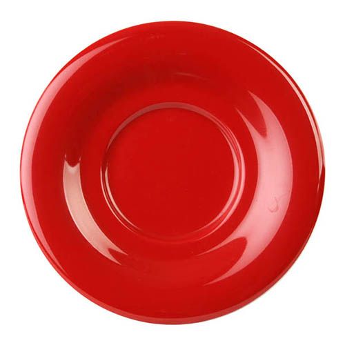 Thunder Group Saucer For CR303/CR9018 12/Pcs will be a perfect match to CR303/CR9018 bouillon cups, mugs and salad bowls making your table setting complete and more sophisticated. Having 5 1/2 inches diameter this saucer is a perfect match for a variety of melamine dinnerware from the Western collection. This saucer is durable, stain- and break-resistant. Each saucer can be easily cleaned in a washing machine. It is non-toxic. Not for microwave use.