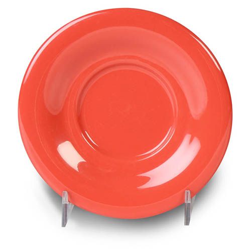 Thunder Group Saucer For CR303/CR9018 12/Pcs will be a perfect match to CR303/CR9018 bouillon cups, mugs and salad bowls making your table setting complete and more sophisticated. Having 5 1/2 inches diameter this saucer is a perfect match for a variety of melamine dinnerware from the Western collection. This saucer is durable, stain- and break-resistant. Each saucer can be easily cleaned in a washing machine. It is non-toxic. Not for microwave use.