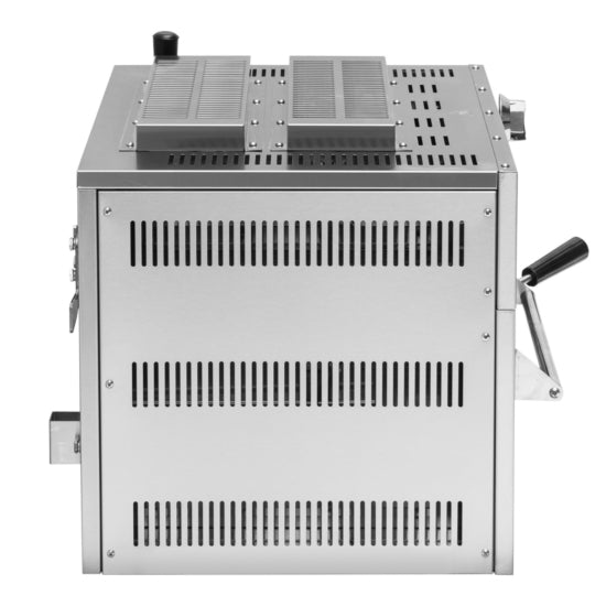 Cookline CSM-24-RM 24" Infra-Red Salamander Gas Broiler with 24" range mounting kit, ideal for high-heat broiling and finishing dishes in commercial kitchens.