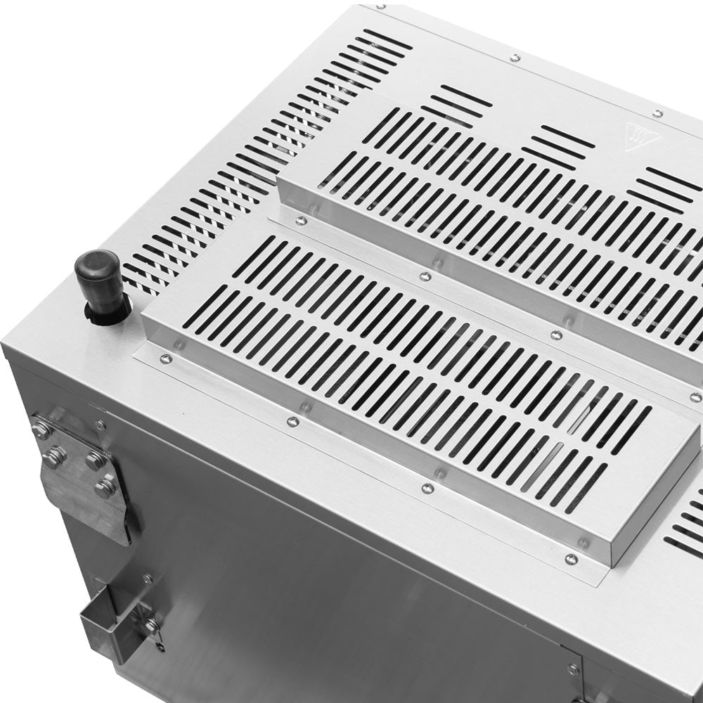 Cookline CSM-24-WM 24" Infra-Red Salamander Gas Broiler with wall mounting kit, ideal for high-heat broiling and finishing dishes in commercial kitchens.