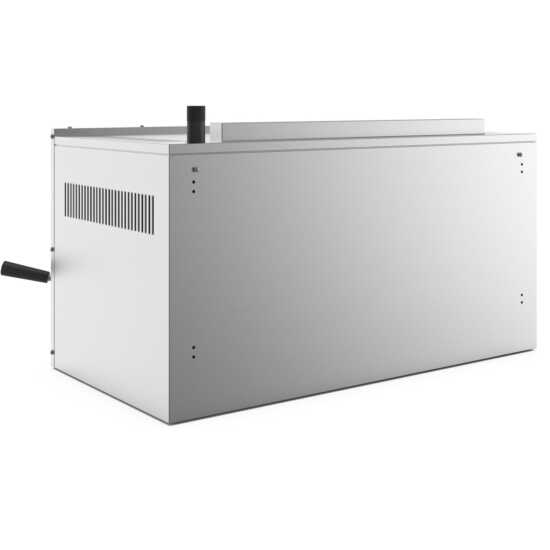 Cookline CSM-36-WM 36" Dual Control Infra-Red Salamander Gas Broiler with Wall Mounting Kit, ideal for commercial kitchens, offering precise high-heat broiling and grilling with flexible wall mounting