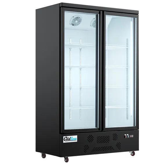 Coldline 49" Two Glass Door Merchandiser Freezer