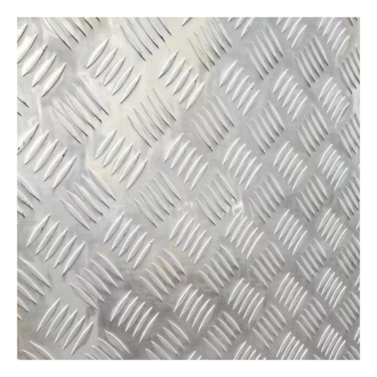 A Coldline Diamond Plate 6' x 6' designed for use in commercial environments. This durable, high-quality flooring option features a diamond plate pattern for enhanced grip and slip resistance, providing a sturdy surface for walk-in refrigerators, freezers, and other professional spaces.