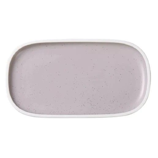 Yanco Rectangular Plate With Uptight Rim DM-310 Porcelain possesses exceptional durability, low porosity, and high density, ensuring long-lasting performance, safety, a pleasant tactile experience, and aesthetic appeal. The Denmark Collection by Yanco seamlessly blends minimalist and chic design elements, providing an elegant backdrop for your culinary creations. 