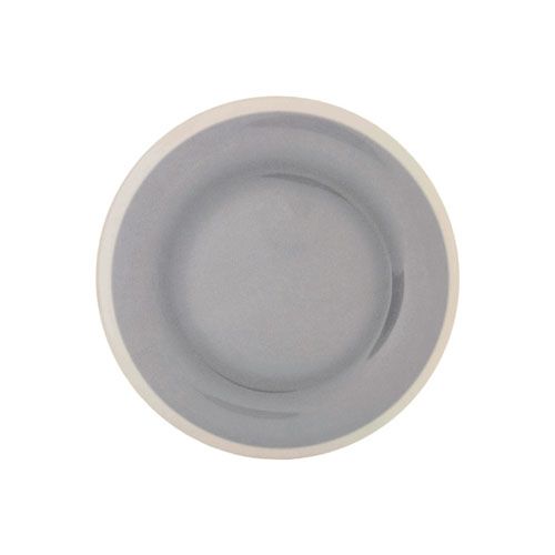 Thunder Group Wide Rim Dinner Plate 12/Pcs is a piece of durable tableware. This wide rim round plate has a presentation of ceramics and break-resistant structure of melamine. You can use it to serve all kind of dishes such as appetizers, entrees, desserts, and more. It is affordable and easy-to-use. The Graham collection has an elegant appearance. All Western Graham tableware features pastel gray color with light creamy-beige edges. 