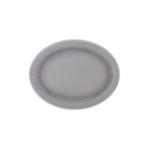 Thunder Group Platter 6/Pcs is perfect for serving salads, pastas, baked goods or sides. Even fresh fruits and vegetables will look like an exquisite dish on a platter like this. The Graham collection has an elegant appearance. All Western Graham tableware features pastel gray color with light creamy-beige edges. 