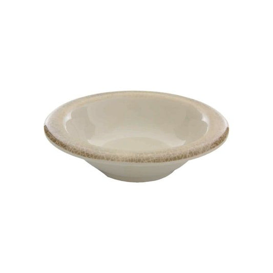 Thunder Group Salad Bowl 12/Pcs is your perfect choice to serve salads and sliced fruits. The dish is exceptionally durable and will not get scratched or chipped even after extensive long-time use. This salad bowl is usually used in busy restaurants as well as small diners and during catered events. The Jazz collection has a vintage and elegant appearance. All Western Lotus tableware features creamy color and beige pattern made to resemble cracked edge of the ceramics. 