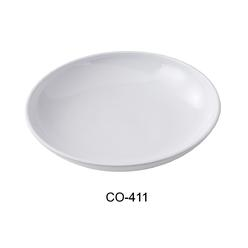Yanco Salad Bowl CO-411 Made from white melamine, it is break-resistant, durable, and ideal for high-volume use in restaurants, catering, or buffet settings. Its large capacity makes it perfect for serving generous portions of salads, pasta, or side dishes. The smooth, non-porous surface is dishwasher safe, ensuring easy cleanup and long-lasting use.