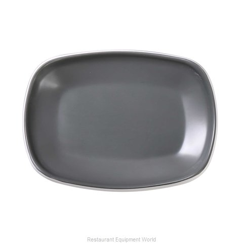 Yanco Rectangular Plate DI-210 Crafted from high-quality melamine, this rectangular plate stands at 10"Lx1-7/8"H, providing ample space for your culinary creations. The sleek and modern design boasts a stylish grey inside and a crisp white outside, making it a versatile and elegant choice for any occasion. But it's not just about looks - the Yanco DI-210 Discover Plate is also incredibly practical. It is dishwasher safe, ensuring easy and hassle-free cleanup after every meal.