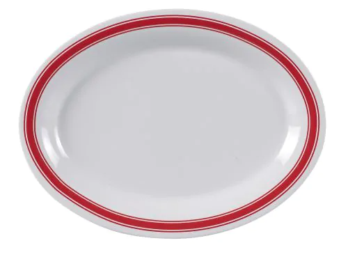 Yanco Oval Platter HS-209 is a perfect solution for your food-serving establishment. Performed in stylish white color, it can be used for serving vegetables, cold cuts, fresh greens or Asian appetizers. Manufactured from durable and reliable melamine, this dinnerware is popular for being unbreakable and affordable at the same time. Thanks to the stylish Houston collection, these platters will perfectly fit any establishment design. They will always look nice in your cafe, restaurant or catering events.