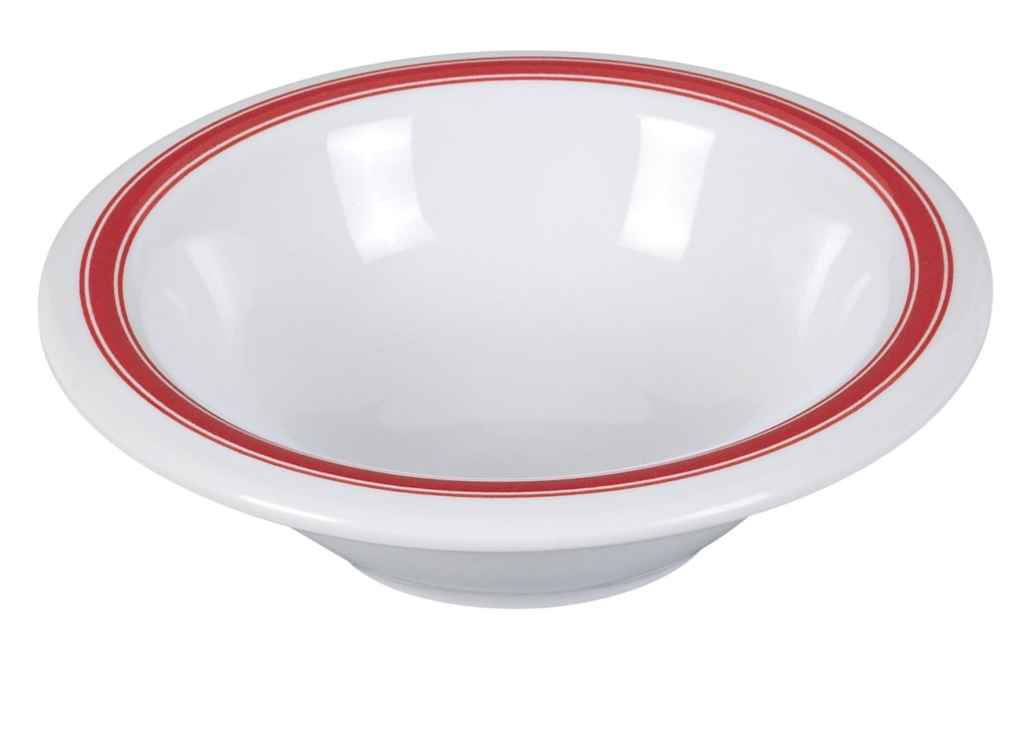 Yanco Fruit Bowl HS-5044 It is made from durable and reliable melamine material, which makes the bowl look like ceramics. Such white fruit bowls are also BPA free and NSF listed, so you can easily use them for both personal and commercial aims.