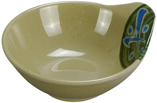 Yanco Sauce Bowl JP-3545 is a perfect solution to serve sauces, dips, spices, and herbs that accompany the oriental dishes in your food-serving establishment. Thanks to the high-quality, reliable and affordable melamine material, these sauce dishes can With stand the heavy commercial use. While looking like they are handmade ceramics such dishes won't chip, break, or stain. The Japanese collection has a stylish appearance, that will perfectly fit most of the establishments' designs. 