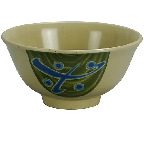 Yanco Rice Bowl JP-5205 is a great and affordable restaurant tableware. It is made from durable and reliable melamine material, which makes the bowl look like ceramics. You can use these unique round bowls to serve such dishes like rice, miso soup, noodles or salads. Thanks to the elegant Japanese collection style, the bowl will perfectly fit any food-serving establishment design. Performed in oriental style, such melamine tableware is an ideal solution.