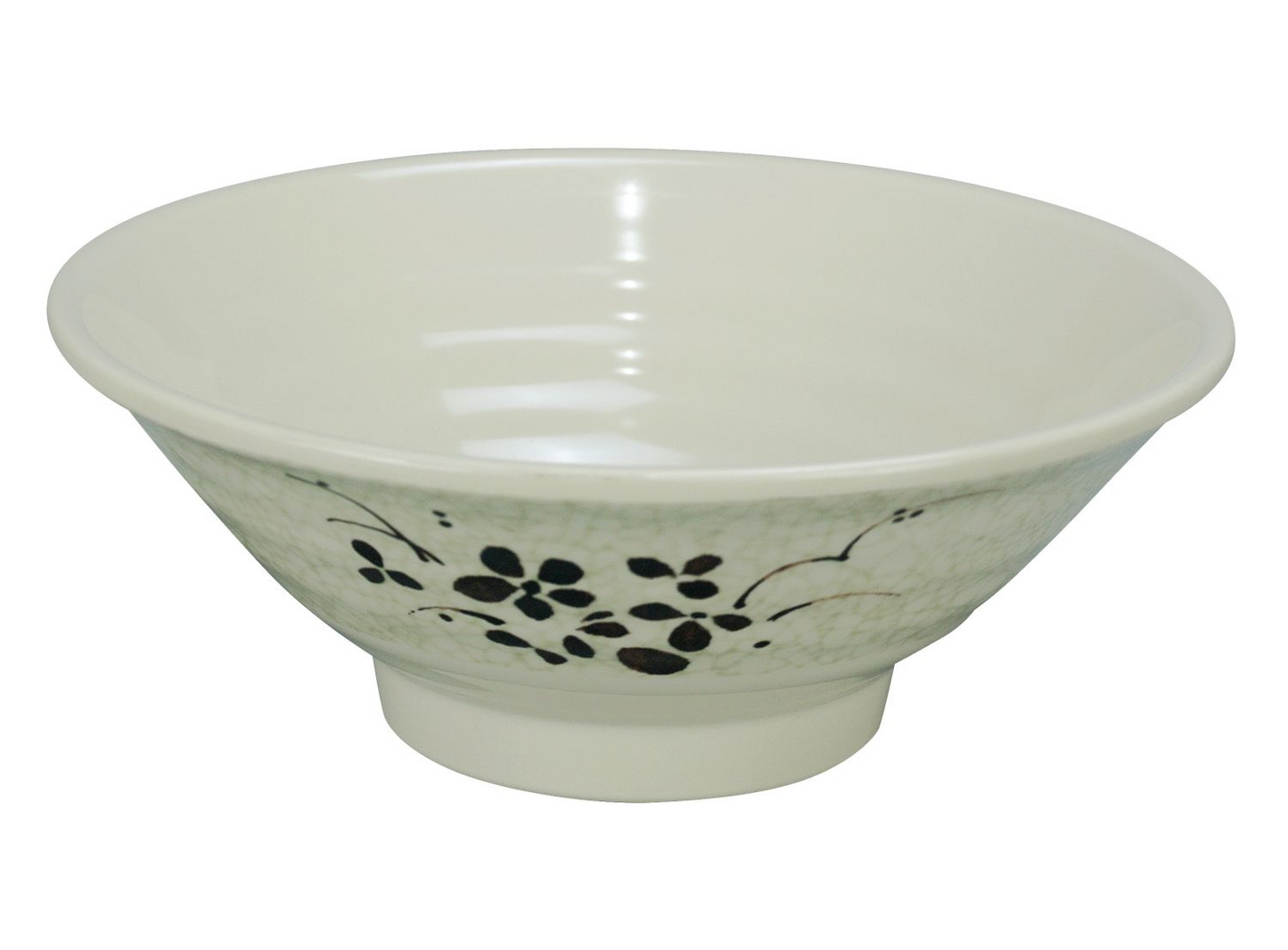 Yanco Soup Bowl HO-5707 is a great and affordable restaurant tableware. It is made from durable and reliable melamine material, which makes the bowl look like ceramics. You can use these unique round bowls to serve such dishes like soups, guakamole, rice or other appetizers. Thanks to the elegant Honda collection style, the bowl will perfectly fit any food-serving establishment design.