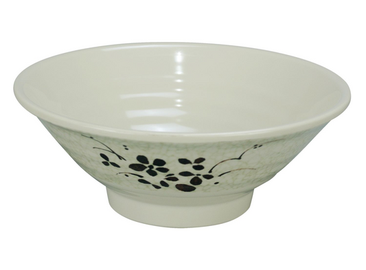 Yanco Soup Bowl HO-5707 is a great and affordable restaurant tableware. It is made from durable and reliable melamine material, which makes the bowl look like ceramics. You can use these unique round bowls to serve such dishes like soups, guakamole, rice or other appetizers. Thanks to the elegant Honda collection style, the bowl will perfectly fit any food-serving establishment design.