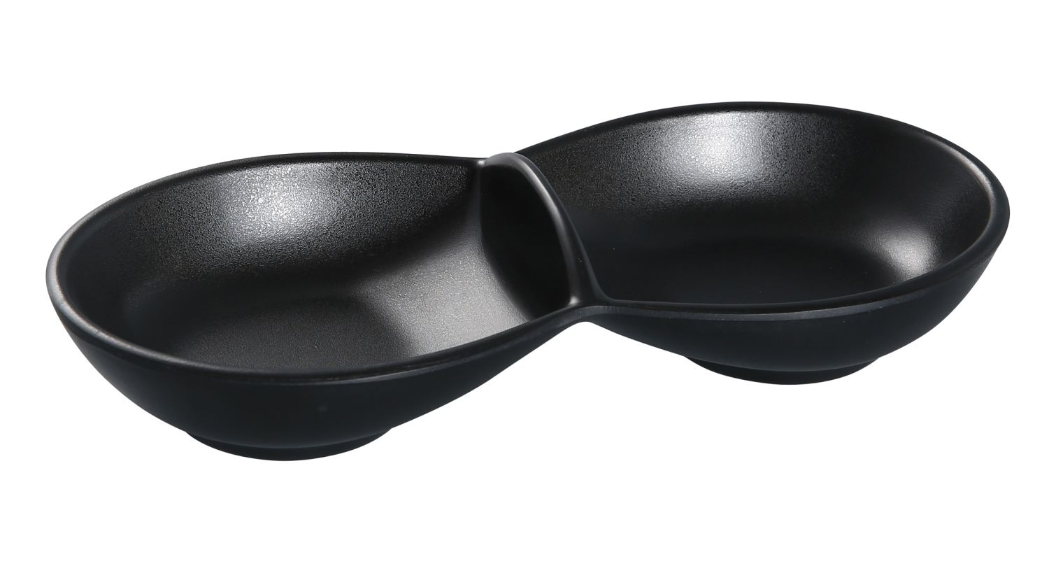 Yanco Double Sauce Bowl BP-4032 is a perfect solution to serve sauces, dips, spices, and herbs that accompany the oriental dishes in your food-serving establishment. You can serve these sauce dishes in restaurants and catered events, outdoor dining areas, diners and cafes, and even hotels and poolside parties. Such oval sauce dishes are NSF approved, BPA free, and dishwasher safe.