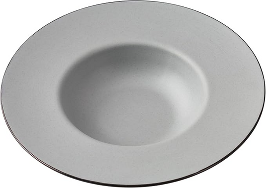 Yanco Dessert Plate BM-711 crafted from durable, break-resistant melamine. Featuring a stylish two-tone round design, this 16oz plate is perfect for serving desserts in both casual and upscale dining environments. Its sleek design, along with the long-lasting melamine construction, makes it ideal for restaurants, catering events, and home use. Dishwasher safe and easy to maintain.