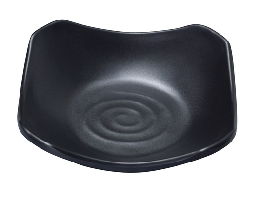 Yanco Square Dish BP-0104 This dish is ideal for serving dips, sauces, and spices. Made from melamine material, it is popular for being reliable and having an unbreakable structure. They are also NSF listed, which makes them safe for personal or commercial usage. These dishes are dishwasher safe and non-toxic. The melamine material of the dish is BPA free, so it doesn't contain any harmful substances.