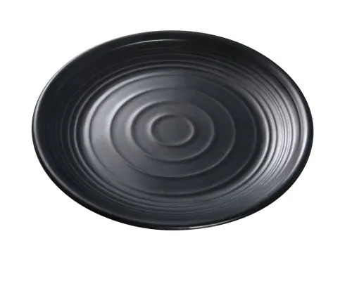Yanco Round Plate BP-1011 It is made from durable and reliable melamine material, which makes the plate look like ceramics. Melamine tableware is a perfect solution for those who choose a reliable, durable, high-quality and affordable dinnerware for their food-serving establishment. These round plates are easy to clean, NSF listed and BPA safe.