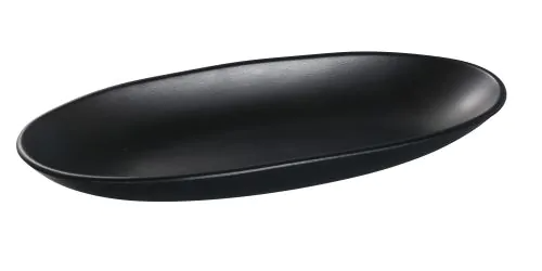 Yanco Deep Plate BP-4113 is a great and affordable restaurant tableware. It is made from durable and reliable melamine material, which makes the plate look like ceramics. You can use this stylish plate to serve any dish you want. For example, you can use it for presenting cakes, appetizers or serving hot meals. The Black Pearl collection has an elegant and stylish design. Performed in classic black color With matte finish, it will perfectly fit any restaurant environment. 