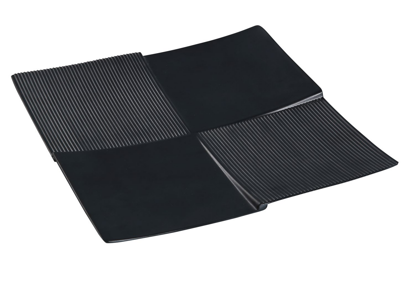 Yanco Square Display Plate BP-5109 It is made from durable and reliable melamine material, which makes the plate look like ceramics.&nbsp;Melamine tableware is a perfect solution for those who choose a reliable, durable, high-quality and affordable dinnerware for their food-serving establishment. These square display plates are easy to clean, NSF listed and BPA safe.