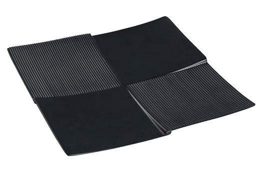 Yanco Square Display Plate BP-5109 It is made from durable and reliable melamine material, which makes the plate look like ceramics.&nbsp;Melamine tableware is a perfect solution for those who choose a reliable, durable, high-quality and affordable dinnerware for their food-serving establishment. These square display plates are easy to clean, NSF listed and BPA safe.