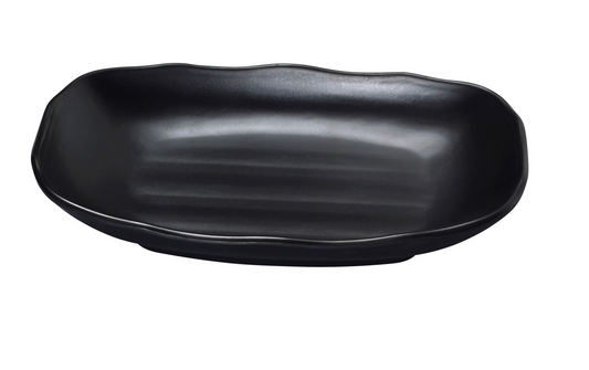 Yanco Rectangular Deep Plate BP-2210 It is made from durable and reliable melamine material, which makes the plate look like ceramics. Melamine tableware is a perfect solution for those who choose a reliable, durable, high-quality and affordable dinnerware for their food-serving establishment. These rectangular deep plates are easy to clean, NSF listed and BPA safe.