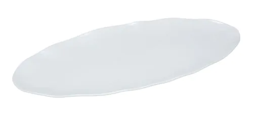 Yanco Oval Platter CAT-2024W 6/Pcs Performed in stylish white color, it can be used for serving vegetables, cold cuts, fresh greens or Asian appetizers. Manufactured from durable and reliable melamine, this dinnerware is popular for being unbreakable and affordable at the same time. Thanks to the stylish Catering collection, these platters will perfectly fit any establishment design. They will always look nice in your cafe, restaurant or catering events. 