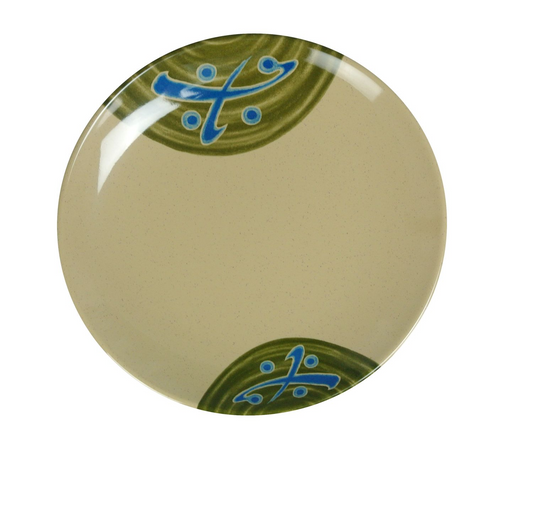 Yanco Coupe Plate JP-1309 It is made from durable and reliable melamine material, which makes the plate look like ceramics. Melamine tableware is a perfect solution for those who choose a reliable, durable, high-quality and affordable dinnerware for their food-serving establishment. These round Japanese style plates are easy to clean, NSF listed and BPA safe.