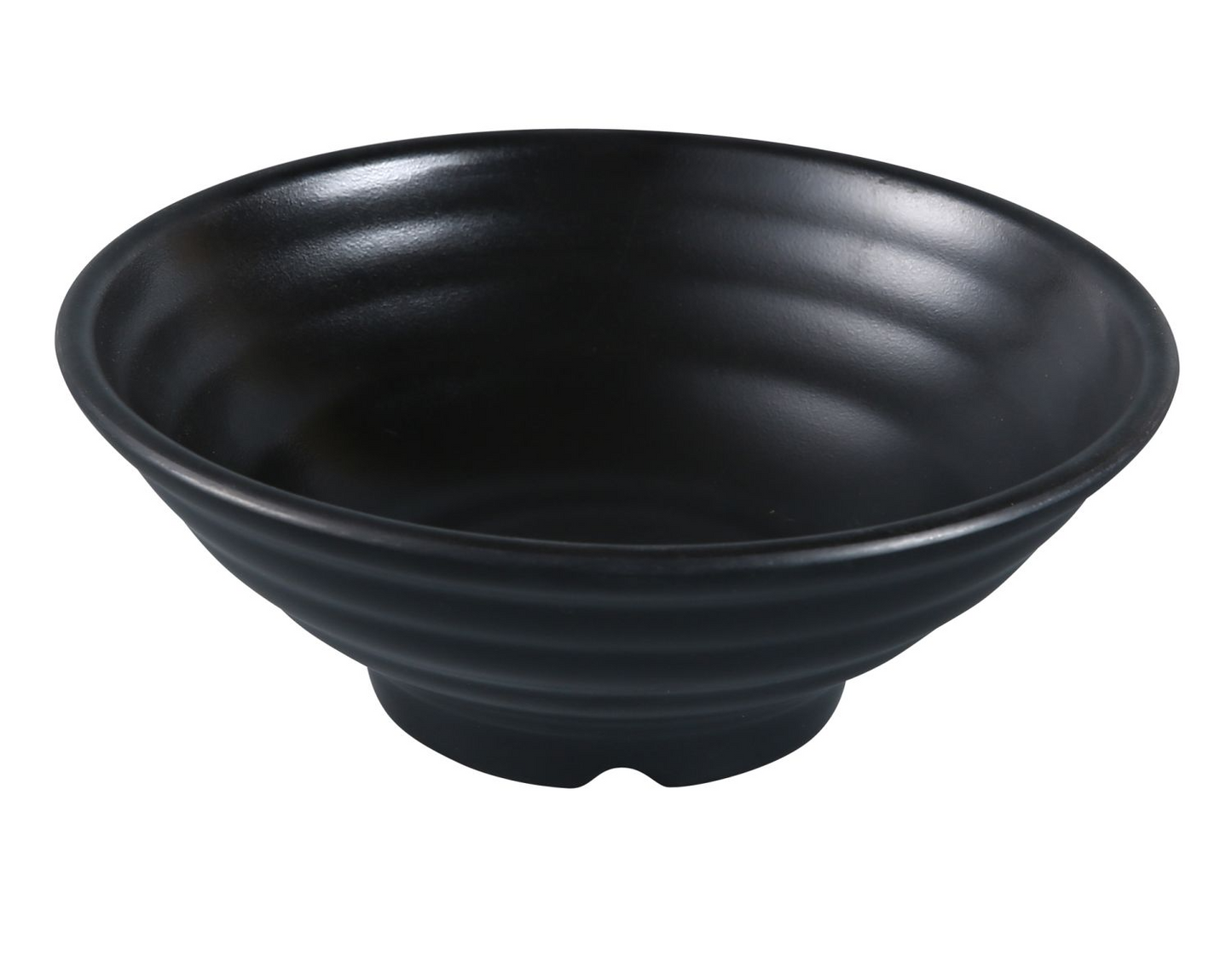 Yanco Bowl BP-3018 It is made from durable and reliable melamine material, which makes the bowl look like ceramics. Performed in classic black color With matte finish, such melamine tableware is an ideal solution for those who choose high-quality, durable and affordable dinnerware for presenting their food. Such 26 Oz bowls are also BPA free and NSF listed, so you can easily use them for both personal and commercial aims.
