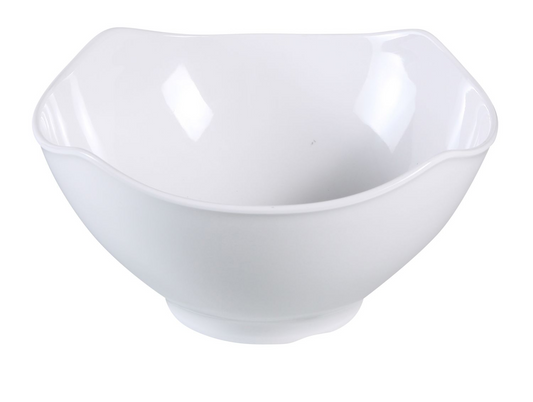 Yanco Bowl CAT-3613 6/Pcs is a great and affordable restaurant tableware. It is made from durable and reliable melamine material, which makes the bowl look like ceramics. You can use these unique square bowls to serve such Asian dishes like rice, miso soup, noodles or salads. Thanks to the stylish Catering collection style, the bowl will perfectly fit any food-serving establishment design. Melamine tableware is an ideal solution for those who choose high-quality, durable and affordable dinnerware.