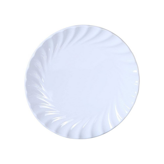Yanco Round Plate CAT-1015 6/Pcs is a great and affordable restaurant tableware. It is made from durable and reliable melamine material, which makes the plate look like ceramics. You can use this stylish plate to serve any dish you want. For example, you can use it for presenting cakes, appetizers or serving hot meals. The Catering collection has an elegant and stylish design. Performed in classic white color, it will perfectly fit any restaurant environment.