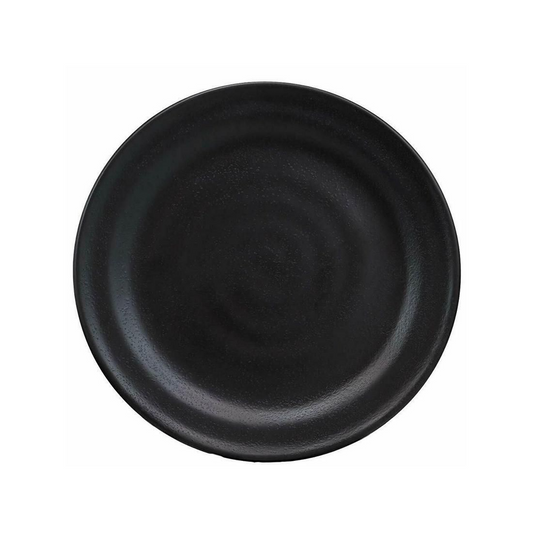 Yanco Round Plate CAT-1018B 6/Pcs It is made from durable and reliable melamine material, which makes the plate look like ceramics. You can use this stylish plate to serve any dish you want. For example, you can use it for presenting cakes, appetizers or serving hot meals. The Catering collection has an elegant and stylish design. Performed in classic black color, it will perfectly fit any restaurant environment. 