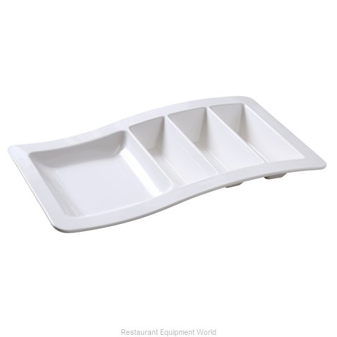 Yanco Stackable Taco Plate NC-1765 features three rectangular compartments and one square compartment, perfect for serving your favorite tacos and sides. Crafted from high-quality melamine, this plate is both durable and dishwasher safe, making it ideal for busy restaurants and home kitchens alike.