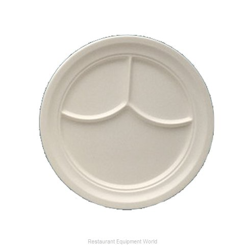 Yanco 3-Compartment Plate NC-510I is perfect for serving up meals with multiple courses, keeping your food neatly organized and separated. Crafted from extra heavy-duty melamine, this plate is built to withstand the toughest of commercial kitchen environments while remaining dishwasher safe for easy cleaning.